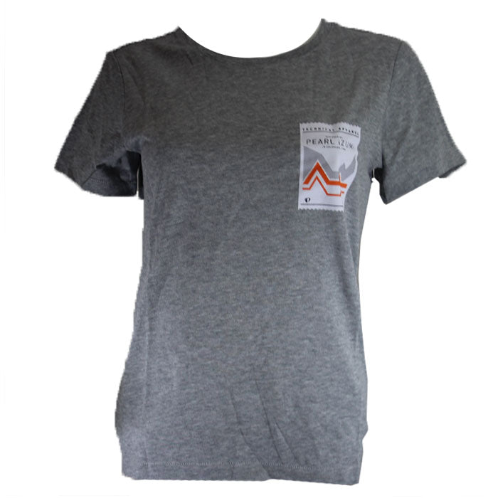 Pearl Izumi Midland Graphic Tee Shirt - Womens - Alps - Gray Heather