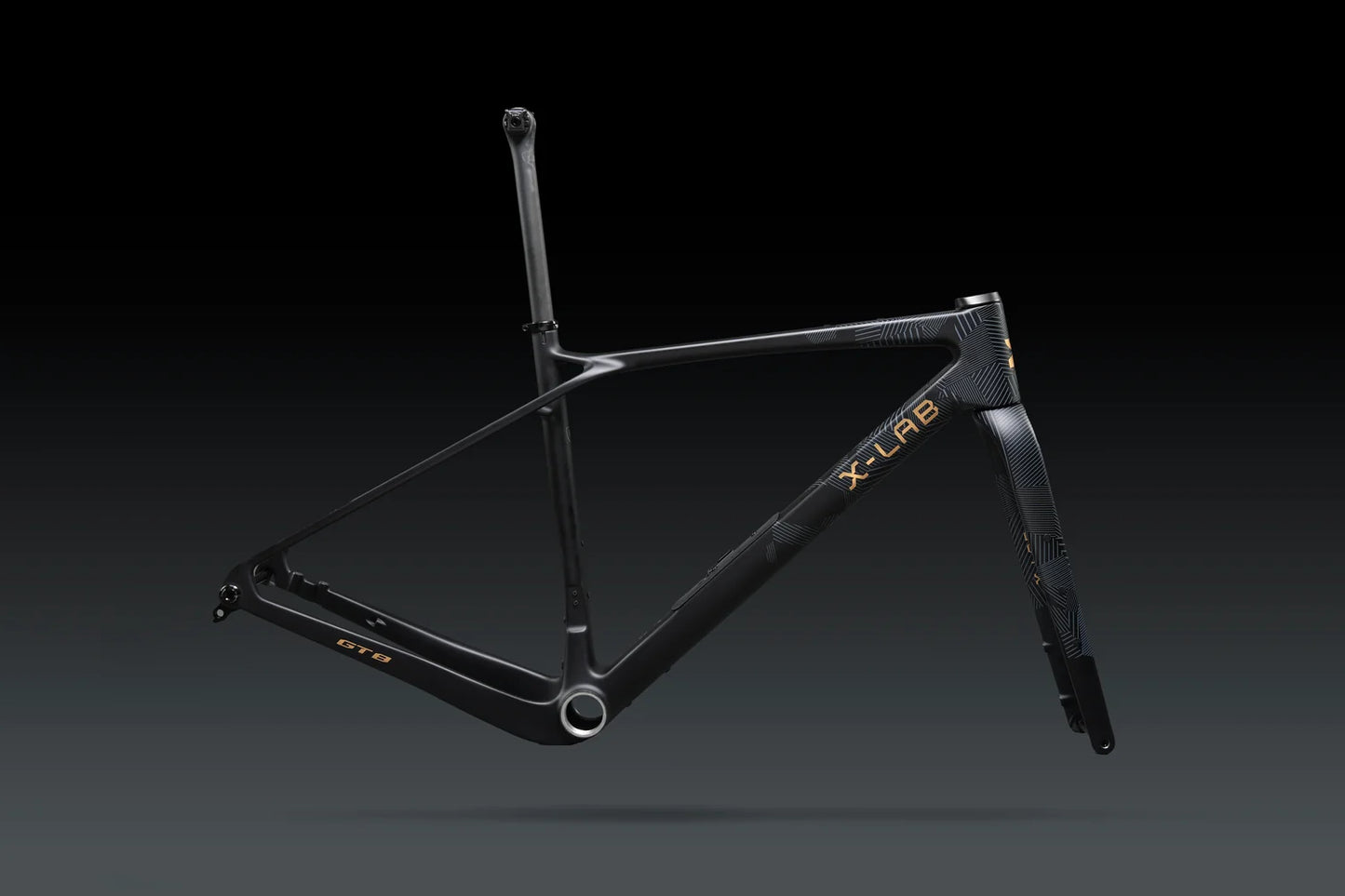 X-Lab GT8 700c Carbon Frameset - Afterburner Black