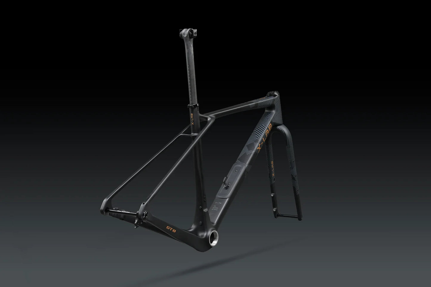 X-Lab GT8 700c Carbon Frameset - Afterburner Black