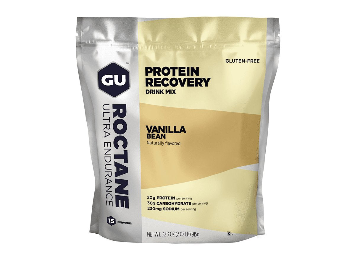 GU Roctane Recovery Drink Mix - Vanilla Bean Vanilla Bean 15 Serving Packet 