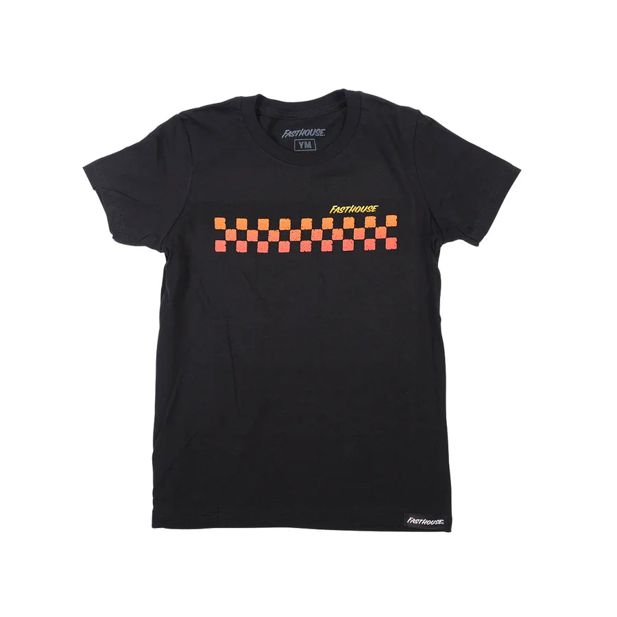 Fasthouse Ricky Tee - Youth - Black - 2022 Black Small 