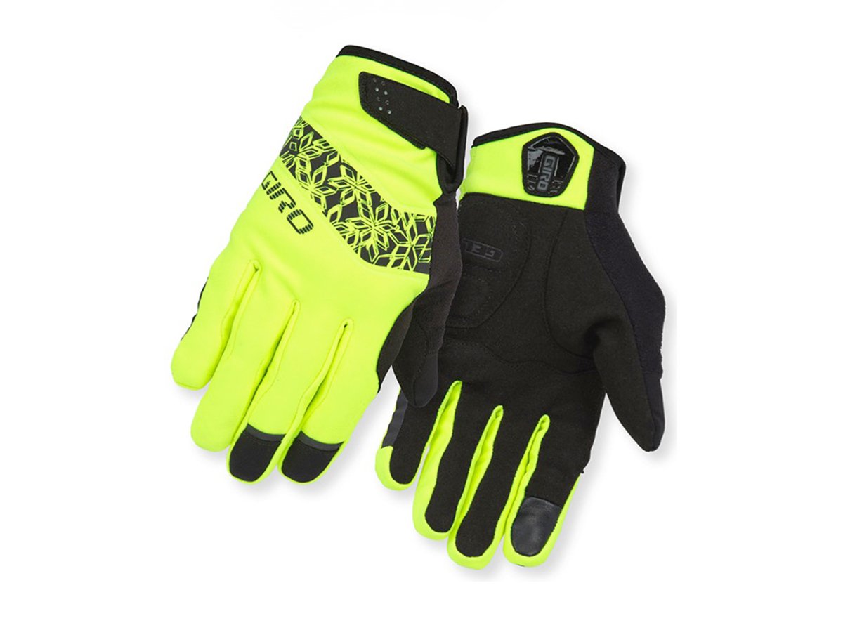 Giro Candela Gel Glove - Womens - Hi Viz Yellow-Black Hi Viz Yellow - Black Small 