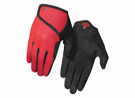 Giro DND Junior MTB Glove - Youth - Bright Red - 2022 Bright Red X-Small 