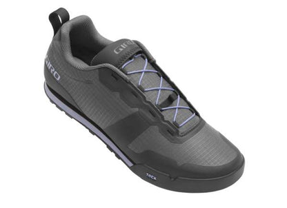 Giro Tracker Fastlace MTB Shoe - Womens - Dark Shadow-Lavender Gray - 2022 Dark Shadow - Lavender Gray EU 36 
