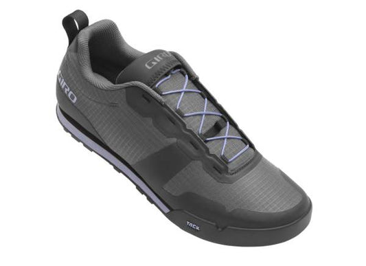 Giro Tracker Fastlace MTB Shoe - Womens - Dark Shadow-Lavender Gray - 2022 Dark Shadow - Lavender Gray EU 36 