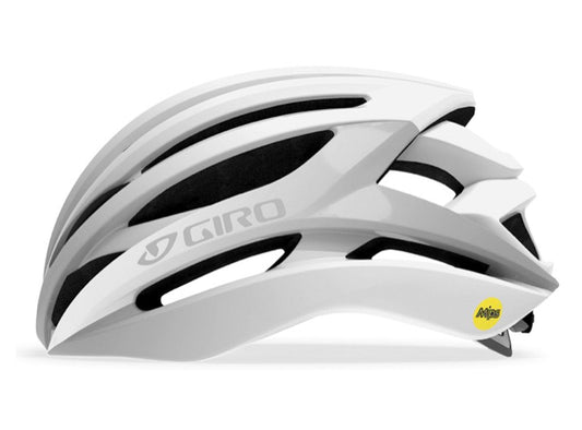 Giro Syntax MIPS Road Helmet - Matt White-Silver - 2019 Matt White - Silver Small 