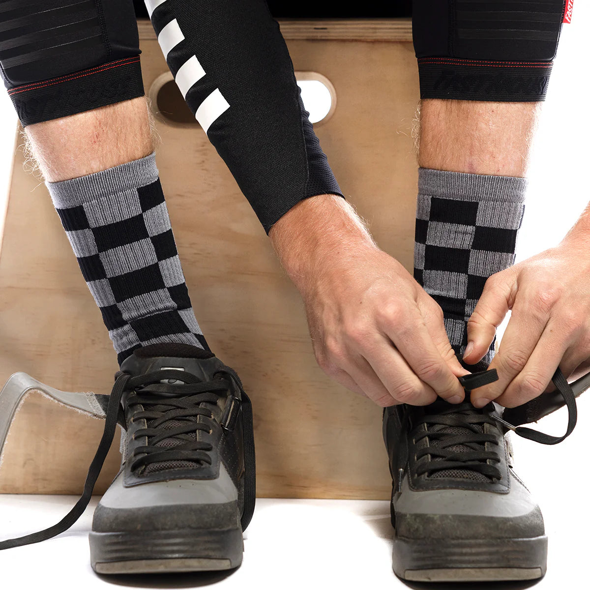 Fasthouse Glory Sock - Heather Gray