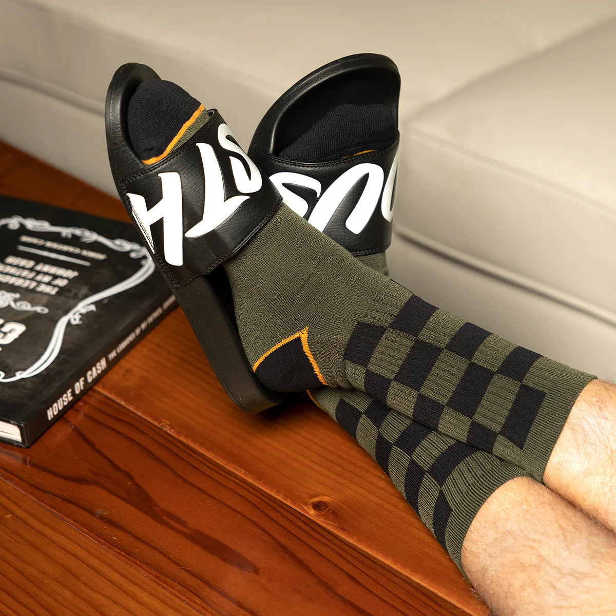 Fasthouse Glory Sock - Heather Olive
