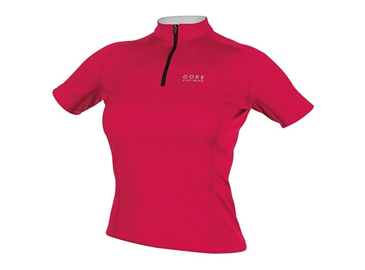 Gore Contest II Short Sleeve MTB Jersey - Womens - Light Red Light Red Small 