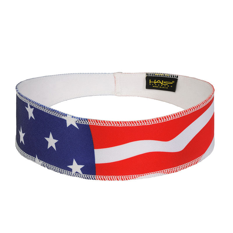 Halo II Pullover Headband - USA Flag USA Flag One Size 