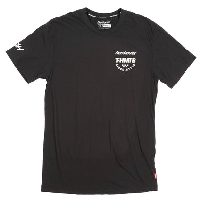 Fasthouse Hierarchy Short Sleeve Tech Tee - Black - 2022 Black Small 