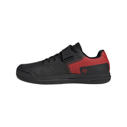 Five Ten Hellcat Pro Clipless MTB Shoe - Core Black-Core Black-Red