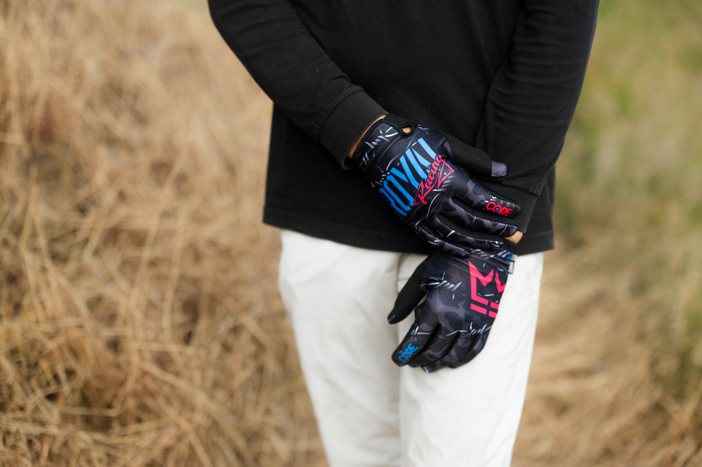 Royal Core MTB Glove - Youth - Barbed Wire