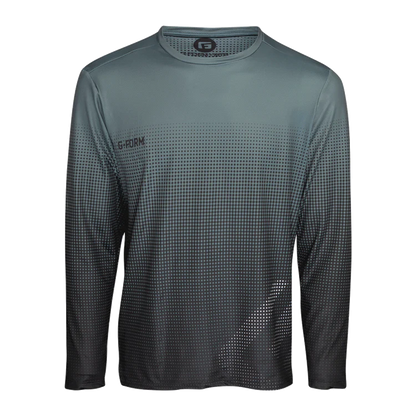 G-Form Fade Long Sleeve MTB Jersey - Smoke