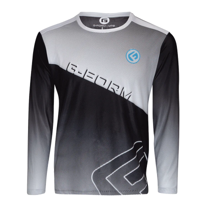 G-Form Podium Long Sleeve MTB Jersey - Black