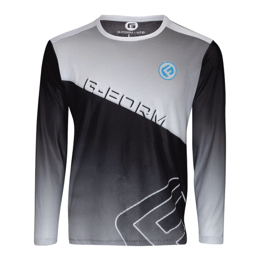 G-Form Podium Long Sleeve MTB Jersey - Black