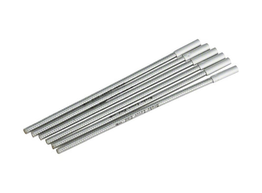 Jagwire EZ-Bend Brake Housing Segments Silver 5mm - 6 Pcs 