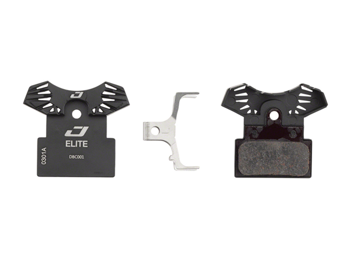 Jagwire Elite Cooling Disc Brake Pad Black Fits - Shimano 