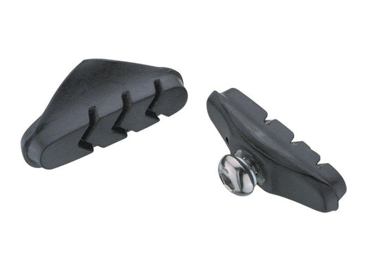 Jagwire Basics Road Molded Brake Pads - Black Black Pair - Threaded 
