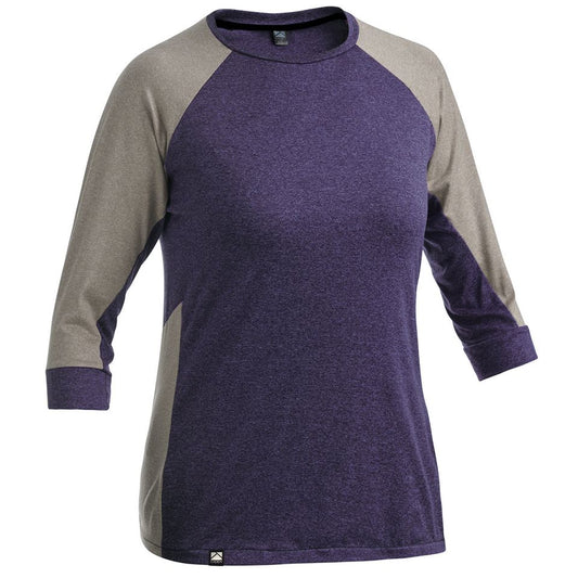 Kaden Apparel Gryla 3/4 Sleeve MTB Jersey - Womens - Orchid-Toffee Orchid - Toffee X-Small 