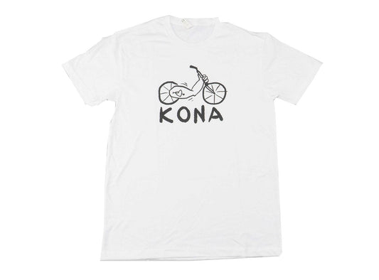 Kona Muscle Bike Tee - White White Small 