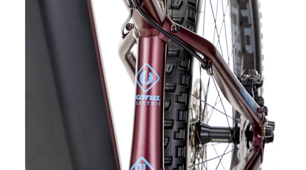Kona Remote 29 E-Bike - Gloss Metallic Mauve