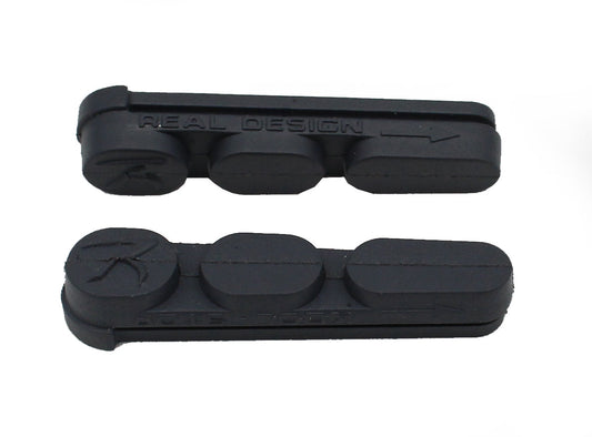 Kool Stop Real Designs Brake MTB V-Brake Pads - Black Black Pair 