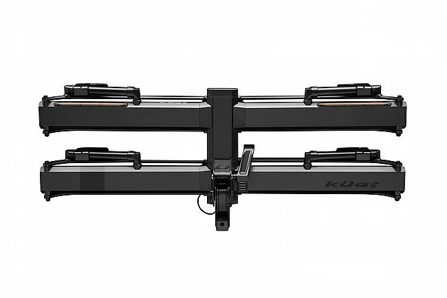 Kuat Piston Pro X LED Dual Ratchet Platform Rack with Kashima - 2 Bike - 1.25" - Galaxy Gray