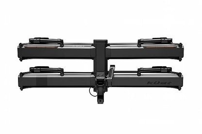 Kuat Piston Pro X LED Dual Ratchet Platform Rack with Kashima - 2 Bike - 1.25" - Galaxy Gray