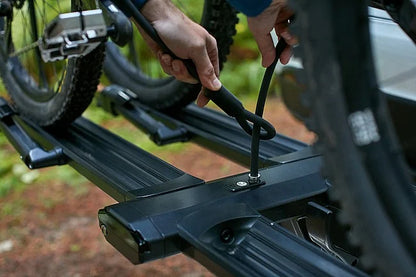 Kuat Piston Pro X LED Dual Ratchet Platform Rack with Kashima - 2 Bike - 1.25" - Galaxy Gray