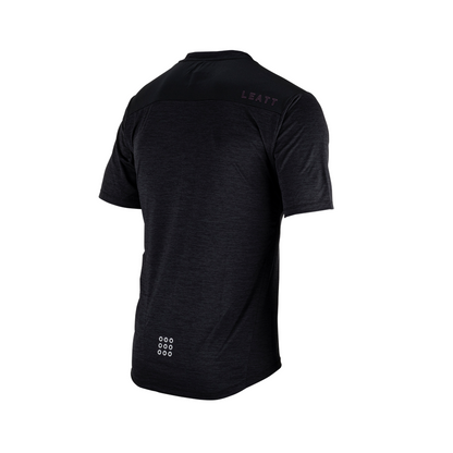 Leatt Trail 1.0 Short Sleeve MTB Jersey - Black - 2023