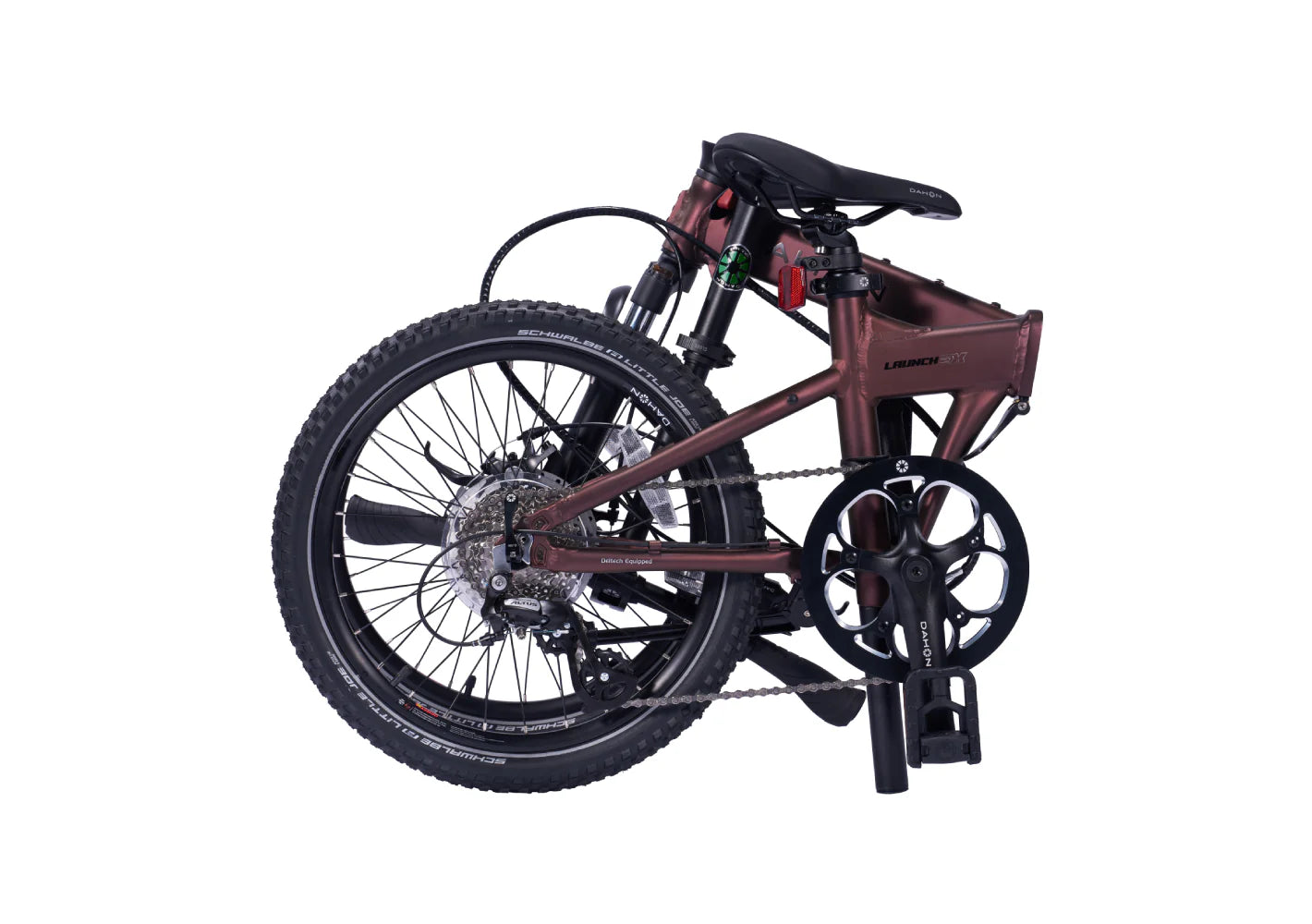 Dahon Launch EX - Rust Brown