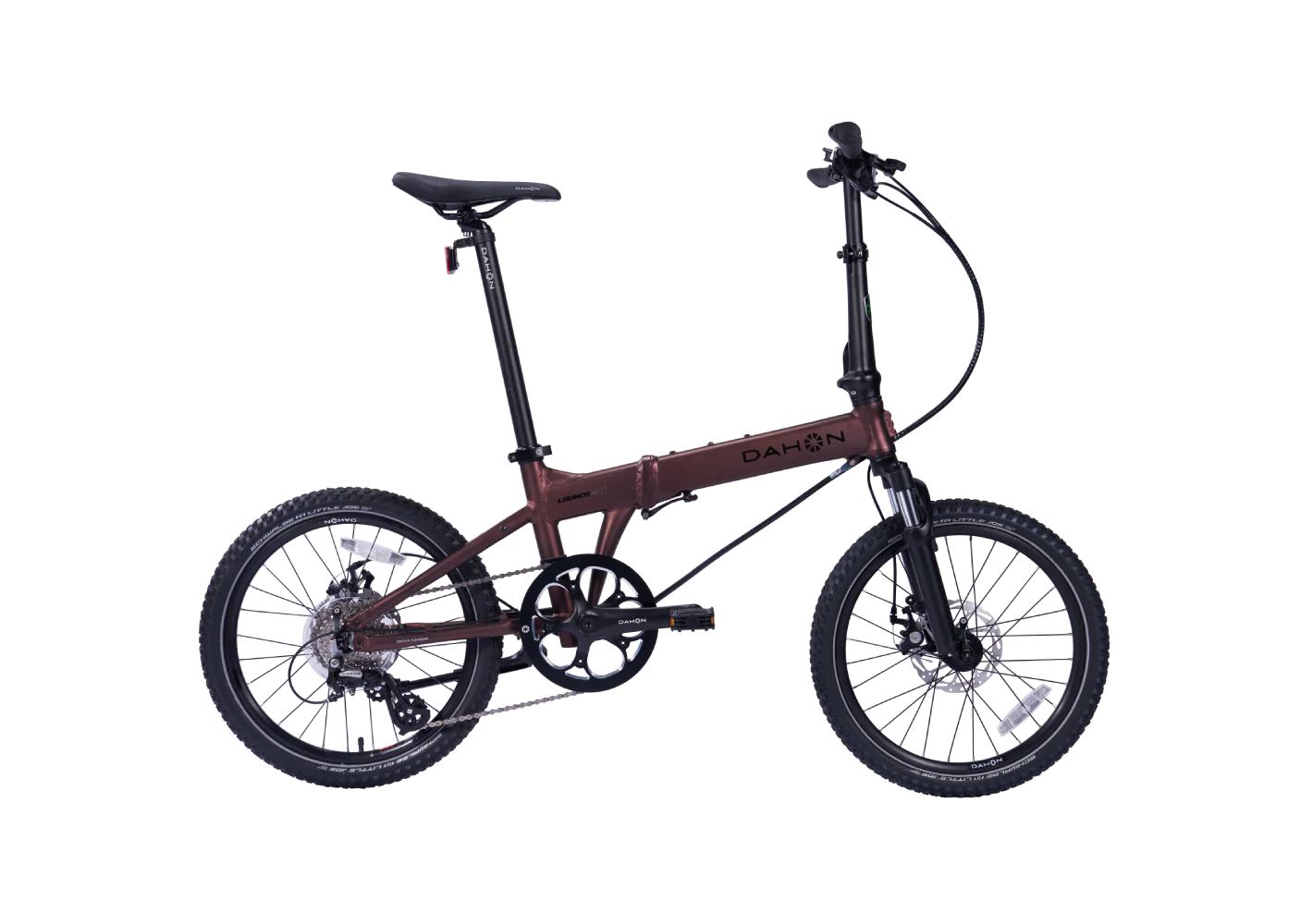 Dahon Launch EX - Rust Brown