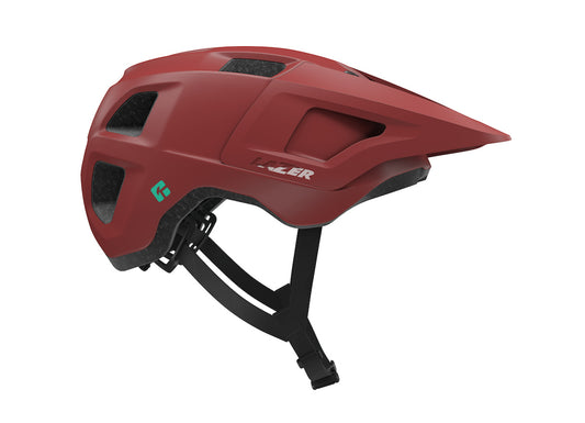 Lazer Lupo Kineticore MTB Helmet - Matte Maroon