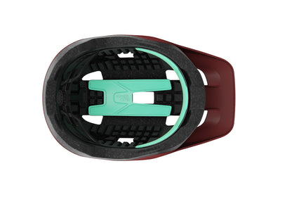 Lazer Lupo Kineticore MTB Helmet - Matte Maroon