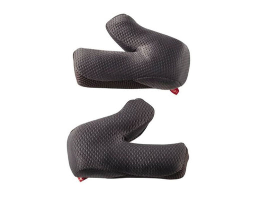 Leatt GPX 4.5  Cheek Pads - Junior - 2017 Black Medium - 73mm 