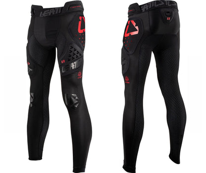 Leatt 3DF 6.0 Impact Pants - Black-Red Black - Red Small 