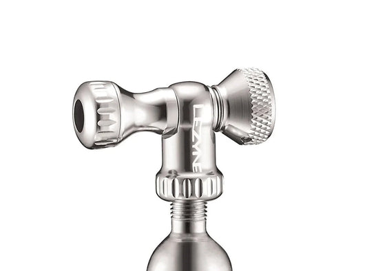 Lezyne Control Drive CO2 Inflator Head - Silver Silver  