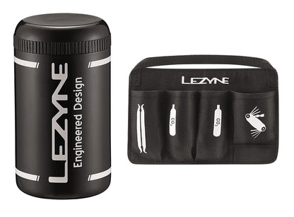 Lezyne Flow Caddy Storage Container - With Organiser Black  
