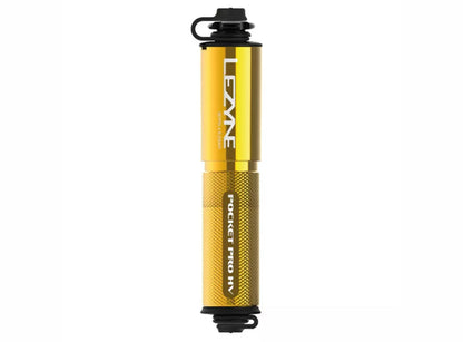 Lezyne Pocket Pro HV Mini Pump – Special Edition - Gold