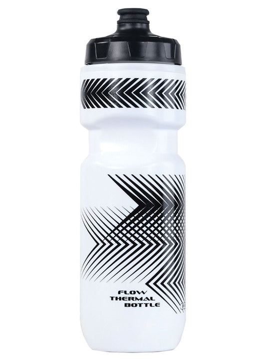 Lezyne Flow Thermal Water Bottle - 550ml - White White  