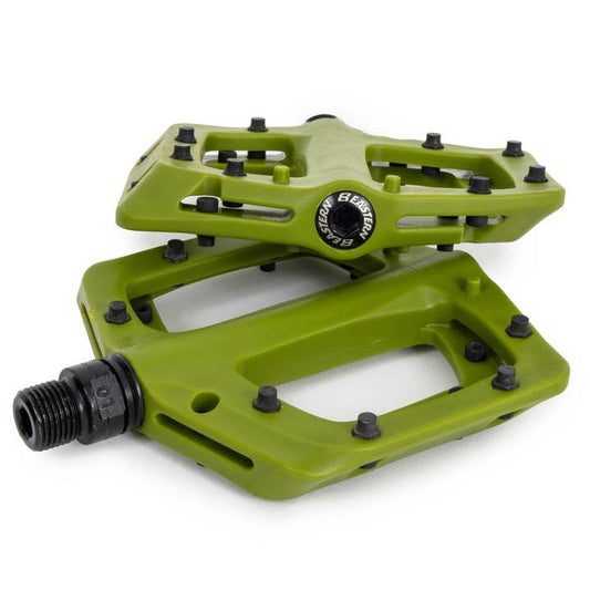 Eastern Linx MTB Flat Pedals - Army Green Army Green  