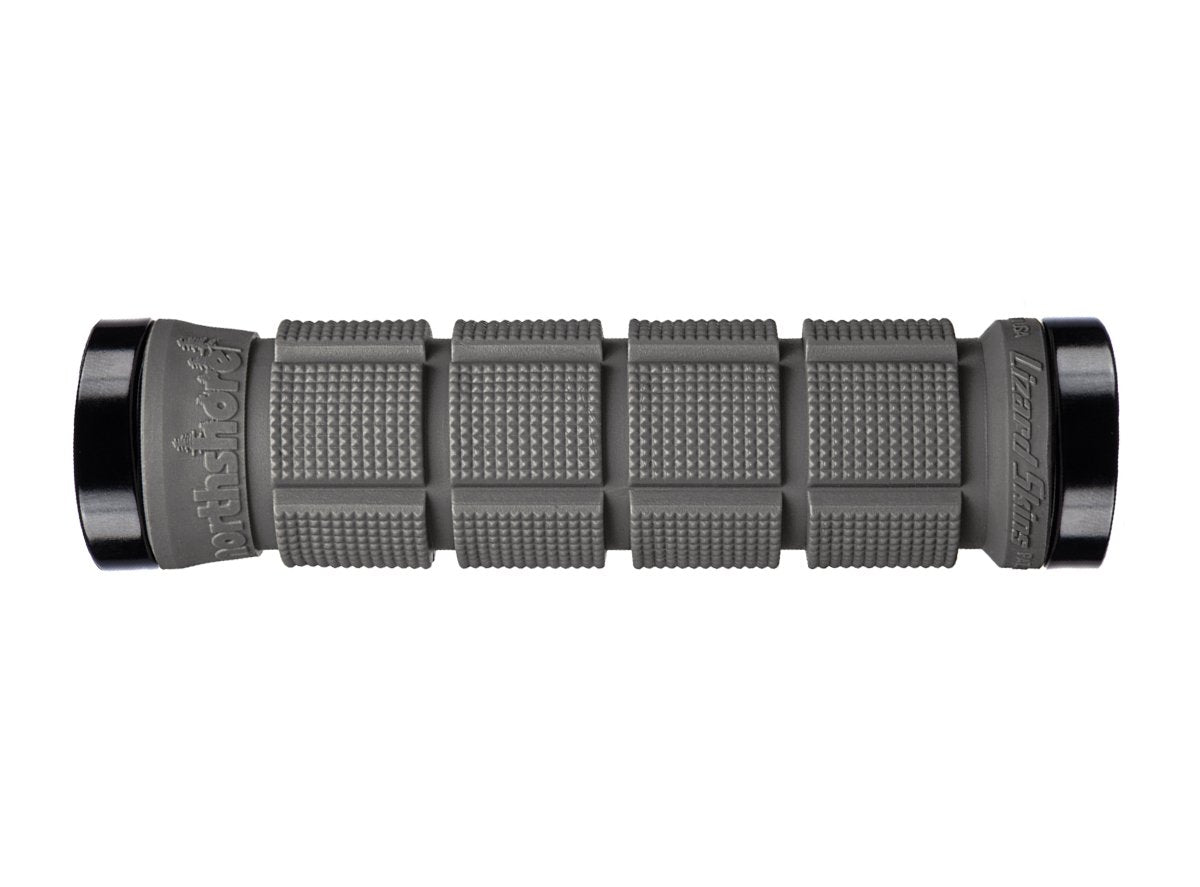 Lizard Skins Northshore Lock-On Bonus Pack Grips - Graphite Graphite  