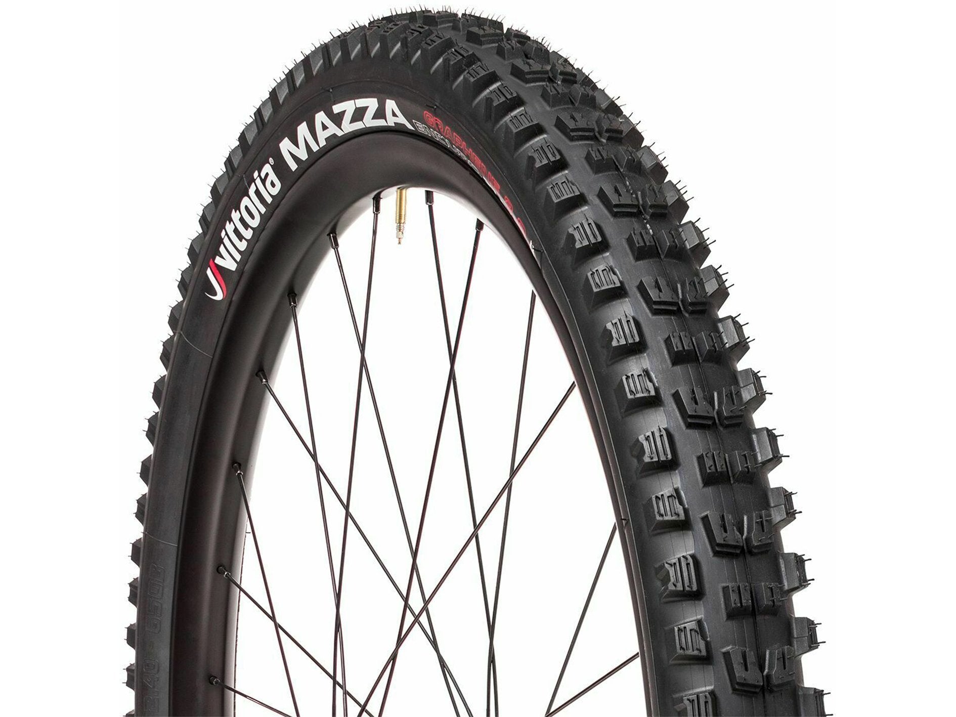Vittoria Mazza Enduro G2.0 TNT 27.5" Folding MTB Tire Black 2.4" 
