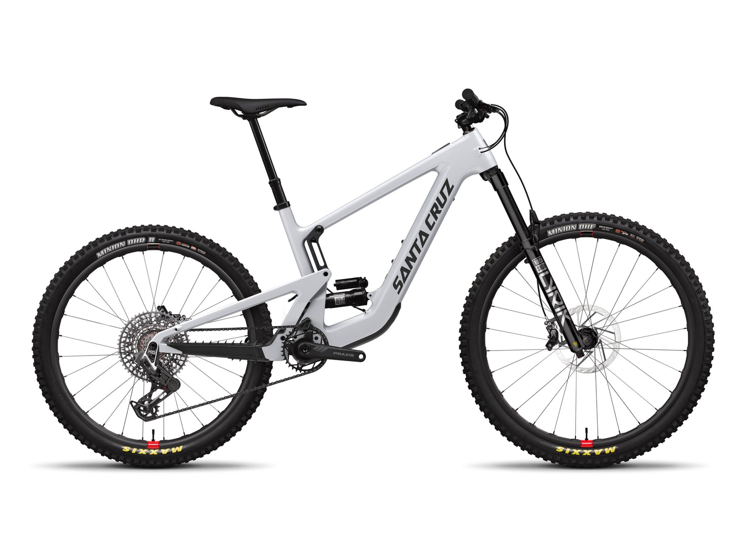 Santa Cruz Heckler SL Carbon CC MX - X0 AXS Reserve - Matt Silver