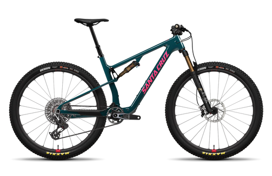 Santa Cruz Blur CC 29 - X0 AXS Trail Reserve - Gloss Dark Teal - 2025