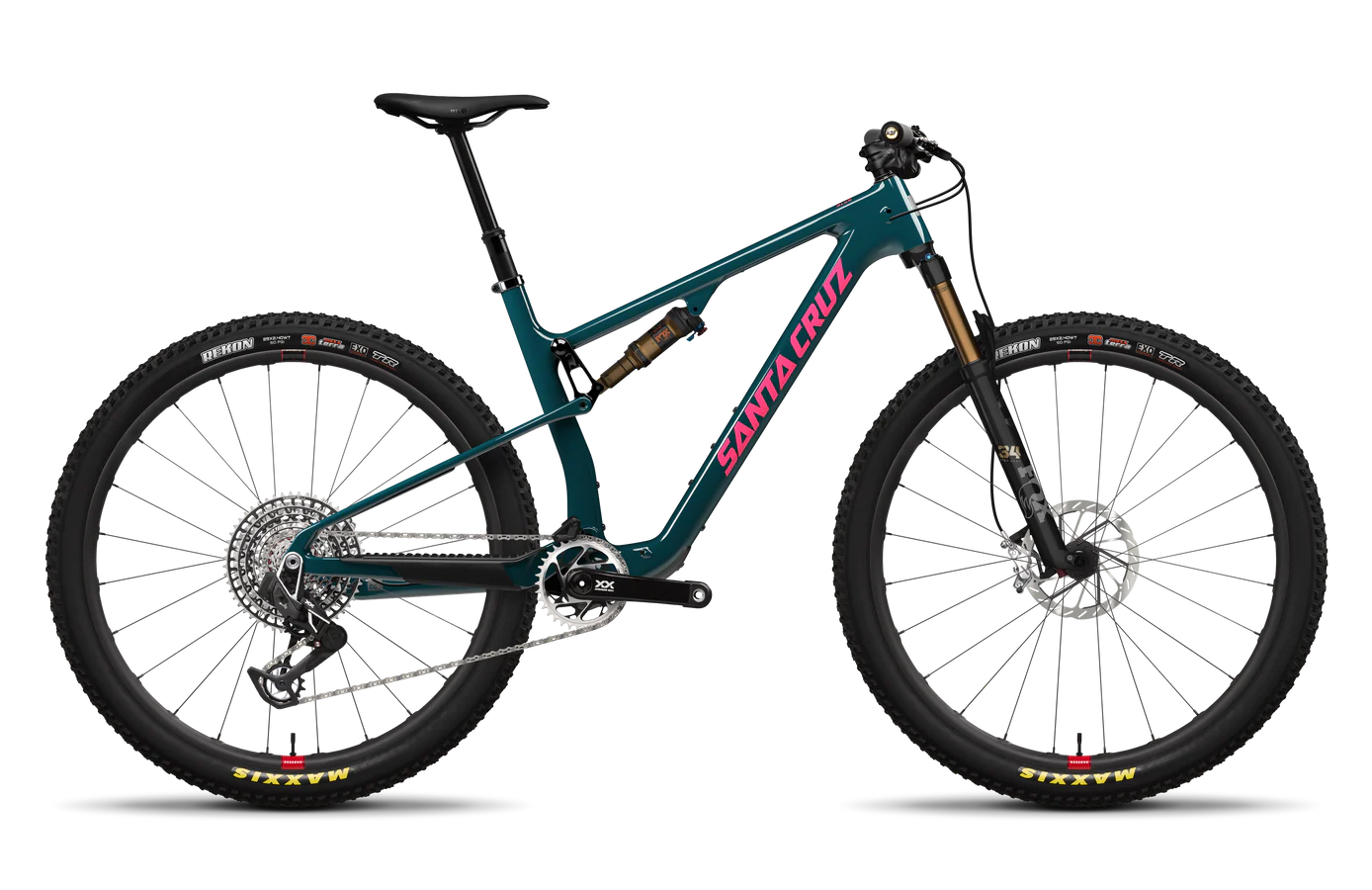 Santa Cruz Blur CC 29 - XX AXS Trail Reserve - Gloss Dark Teal - 2025