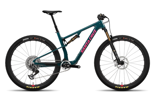 Santa Cruz Blur CC 29 - XX AXS Trail Reserve - Gloss Dark Teal - 2025