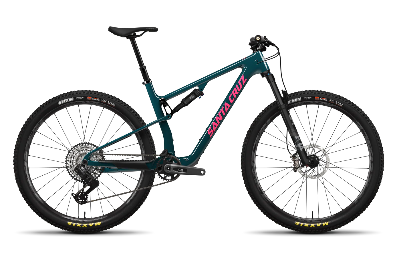 Santa Cruz Blur Carbon 29 - GX AXS Trail - Gloss Dark Teal - 2025