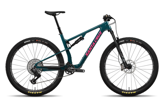 Santa Cruz Blur Carbon 29 - GX AXS Trail - Gloss Dark Teal - 2025